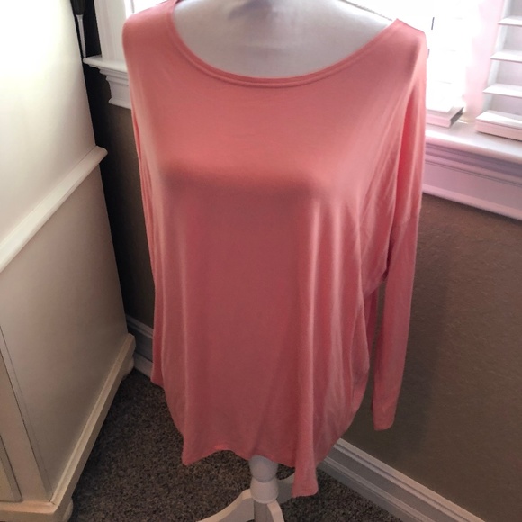 Piko 1988 Tops - Peachy Pink Piko Top